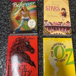 Books Children Teen All Four Stars, black beauty, OZ, American Girl Lot of 4